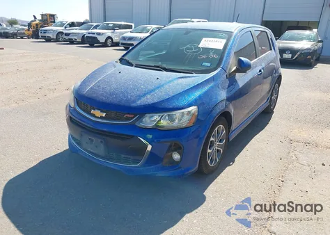 2017 Chevrolet Sonic Lt Auto from USA, damaged, VIN 1G1JD6SH4H4150060